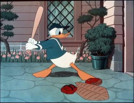 Baseball Player (Slide, Donald, Slide, 1949)