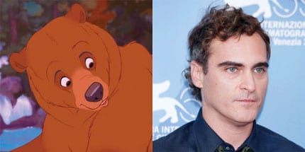 We enjoy the fact that one of our favorite dramatic actors is also one of our favorite Disney bears.