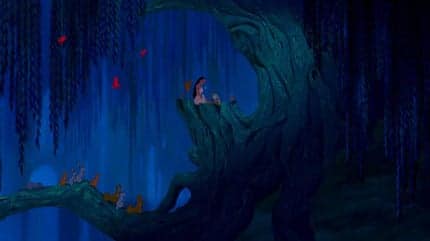 Grandmother willow gives pocahontas advice