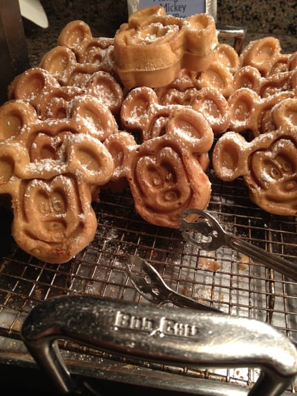 Breakfast is the most important meal of the day, and Mickey waffles are the most important food of the life. These powdered-sugar-dusted beauties are impeccably engineered to hold max amounts of syrup. They are usually accompanied by a) a character breakfast and b) a buffet—two elements that add unmatched levels of greatness to the waffle experience. Take a bite at: Disneyland Resort and Walt Disney World Resort