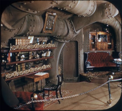 Another picture of the Grand Salon and Captain Nemo's Library