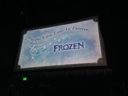 Frozen Sing Along