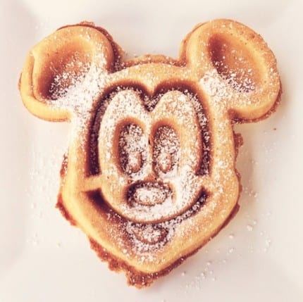 Mickey Mouse Waffle