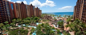 aulani resort beach and waikolohe valley pools