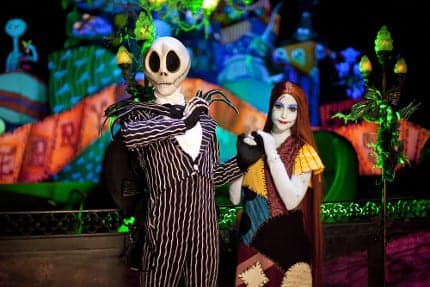 jack sally disneyland haunted mansion
