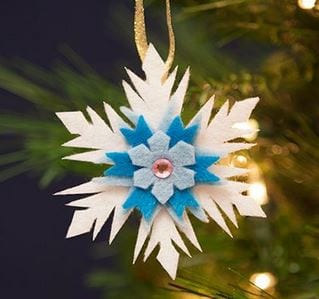 Elsa Snowflake Ornament