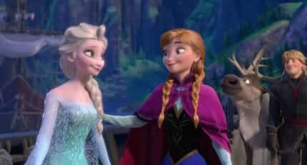 Sisterly love Anna and Elsa Frozen