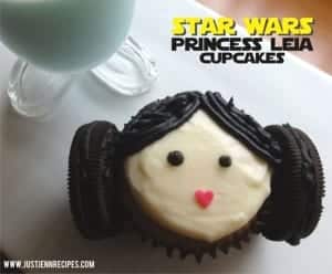 Star Wars Princess Leia Cupcakes
