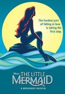 The little mermaid musical poster