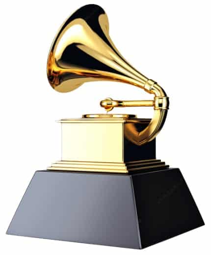 grammy award statuette