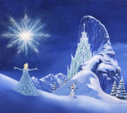 frozen art | The Main Street Mouse frozen art