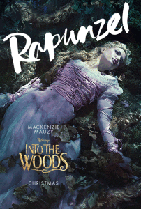 Into woods rapunzel poster
