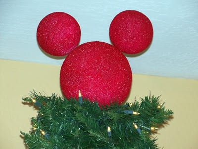 Mickey mouse sales tree topper