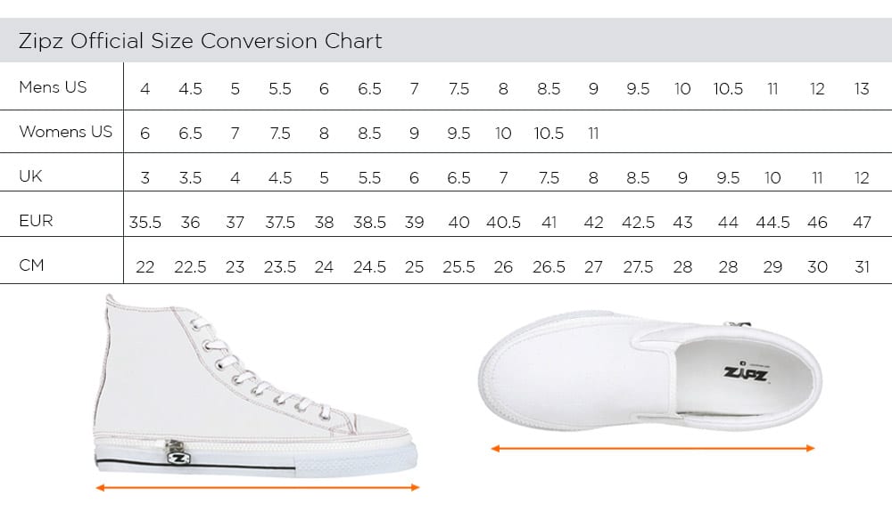 Mexico Size Chart For Shoes