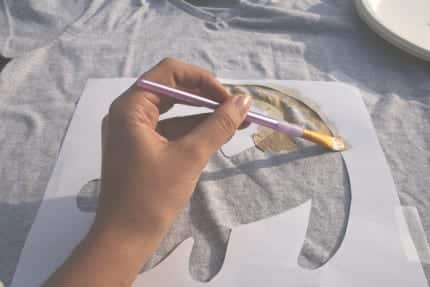 Lion King Simba Stencil 4