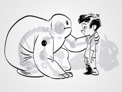 Baymax-and-Hiro-Concept-Art