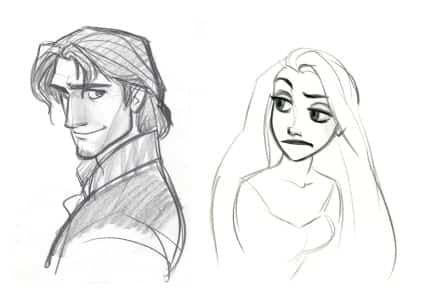 Tangled-Flynn-and-Rapunzel-Concept-Art