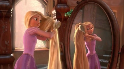 Tangled-Rapunzel-Brushing-Her-Hair