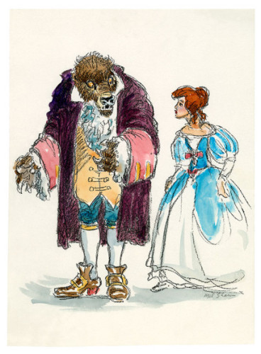 16 Pieces of Enchanting Concept Art from Beauty and the Beast | The ...