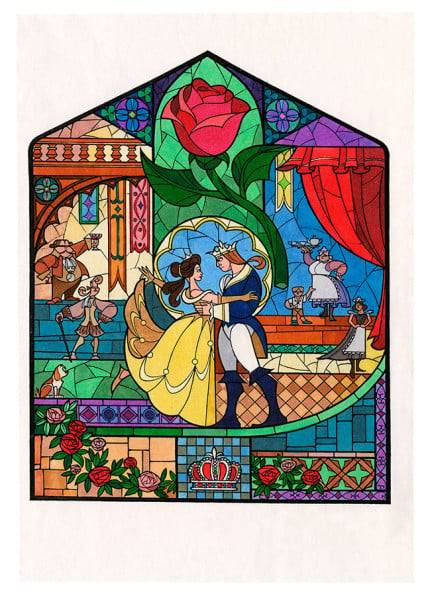 Beauty-and-the-Beast-Concept-Art-Stained-Glass