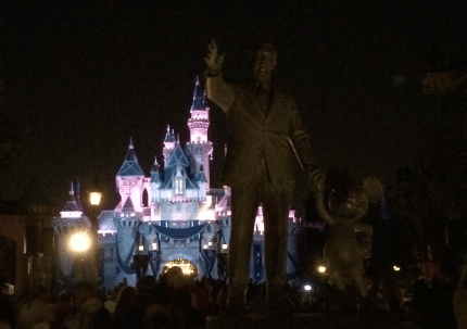 Sleeping beauty castle at disneyland