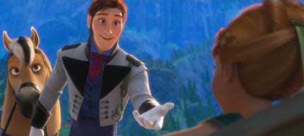 frozen hans hand out