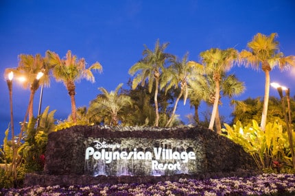 A relaxing tropical paradise with lush landscaping, waterfalls and colorful birds awaits guests at Disney’s Polynesian Village Resort. Situated on the white sandy beach across the serene Seven Seas Lagoon from Magic Kingdom, the deluxe resort features a variety of sleeping accommodations; dining options with lots of island flair including "Disney's Spirit of Aloha Dinner Show,' Kona Café and 'Ohana; Lilo's Playhouse child-care facility and more. Disney's Polynesian Village Resort is located at Walt Disney World Resort in Lake Buena Vista, Fla. (Ryan Wendler, photographer)