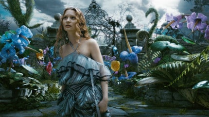 "ALICE IN WONDERLAND" Film Frame Mia Wasikowska ©Disney Enterprises, Inc. All Rights Reserved.