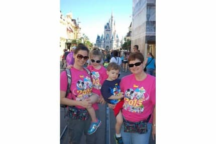 obligatory castle pic...(My son really was excited, just not for a picture...)