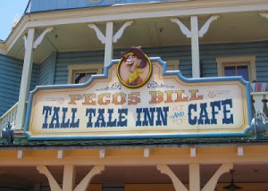 Pecos Bill Sign 1