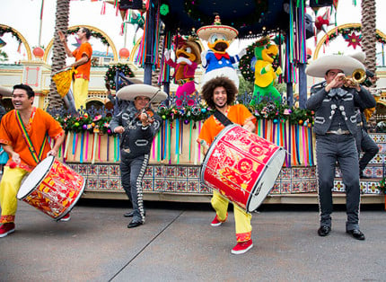 'DISNEY ¡VIVA NAVIDAD!' – At Disney California Adventure Park, “Disney ¡Viva Navidad!” takes over Paradise Gardens for the Holiday season, with a daily celebration inspired by the warmth and joyous spirit of Latino culture and holiday traditions. From Nov. 13, 2014 through Jan. 6, 2015, “Disney ¡Viva Navidad!” offers special activities such as live Latino music, dance lessons, crafts for children and a “Disney ¡Viva Navidad! Street Party.” (Paul Hiffmeyer/Disneyland)