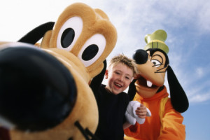 Pluto and Goofy make every meeting magical at Walt Disney World Resort. Guests can meet the world famous Disney characters in the theme parks and resort hotels at the Florida vacation kingdom. (Garth Vaughan, photographer)