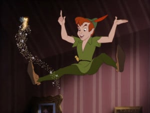 Peter Pan and Tinker Bell
