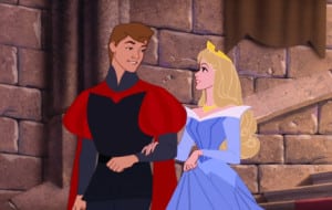 Prince Phillip and Aurora in Sleeping Beauty