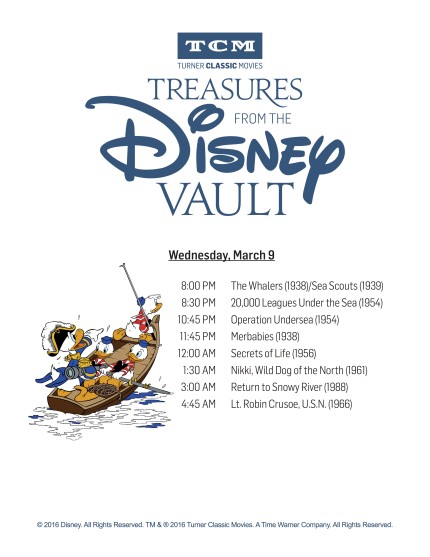 Treasures_from_The_Disney_Vault_Schedule