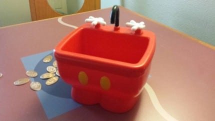 Disney Mickey Mouse KITCHEN SINK - Ice Cream Bowl / Bucket