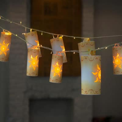 Rapunzel Night Lantern ~ Make your own!