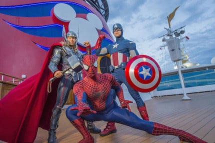 In fall 2017 Disney Cruise Line guests assemble on the Disney Magic to celebrate the epic adventures of the Marvel Universes mightiest Super Heroes and Super Villains in a brand new day long event during seven special sailings departing from New York City Marvel Day at Sea The celebration combines the thrills of renowned Marvel comics films and animated series with the excitement of Disney Cruise Line entertainment to summon everyones inner Super Hero for the adventures that lie ahead during this unforgettable day at sea Chloe Rice photographer