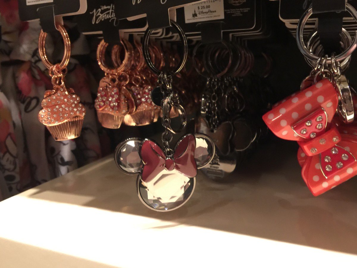 New From Disney Boutique! Fancy Charmed Key Chains! (details Below)