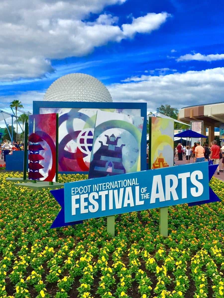 Take A Look At The New Epcot International Festival Of The Arts!