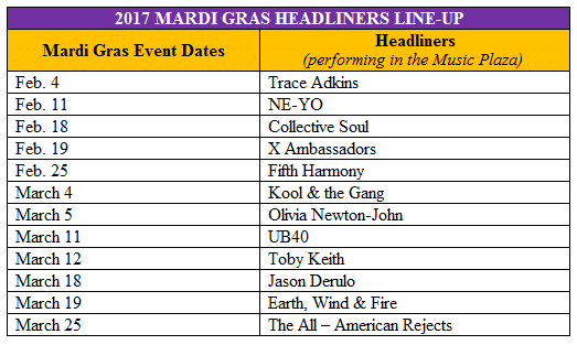 schedule | The Main Street Mouse Schedule