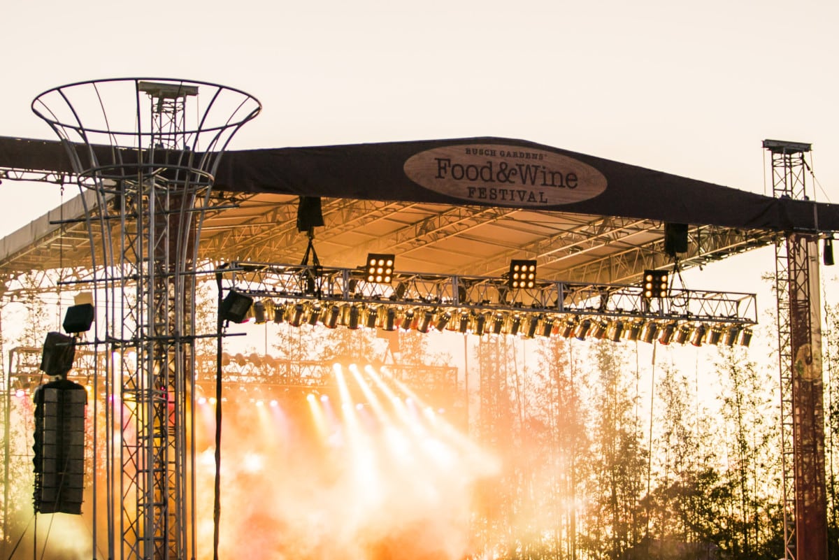 Busch Gardens Tampa Bay Completes Food & Wine Festival Concert Lineup