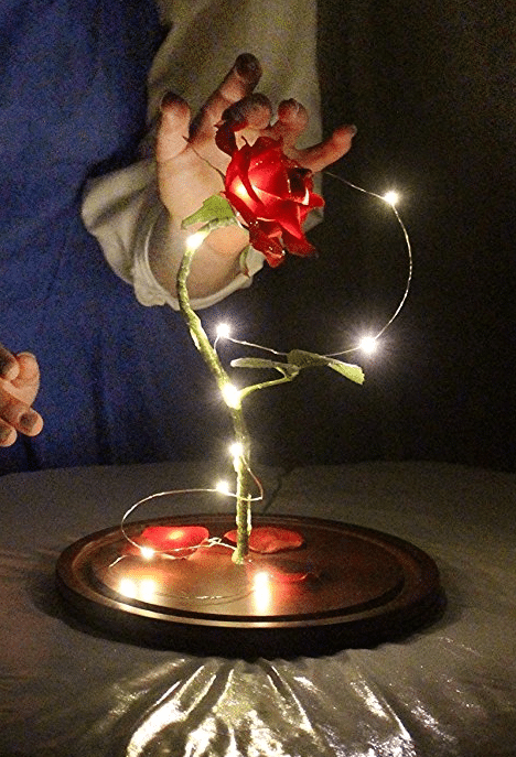 Life-Sized 13″ Enchanted Rose that Lasts Forever Inspired By Disney ...