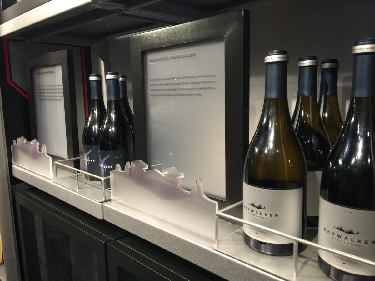 Skywalker Vineyards, Wine Now at the Star Wars Launch Bay