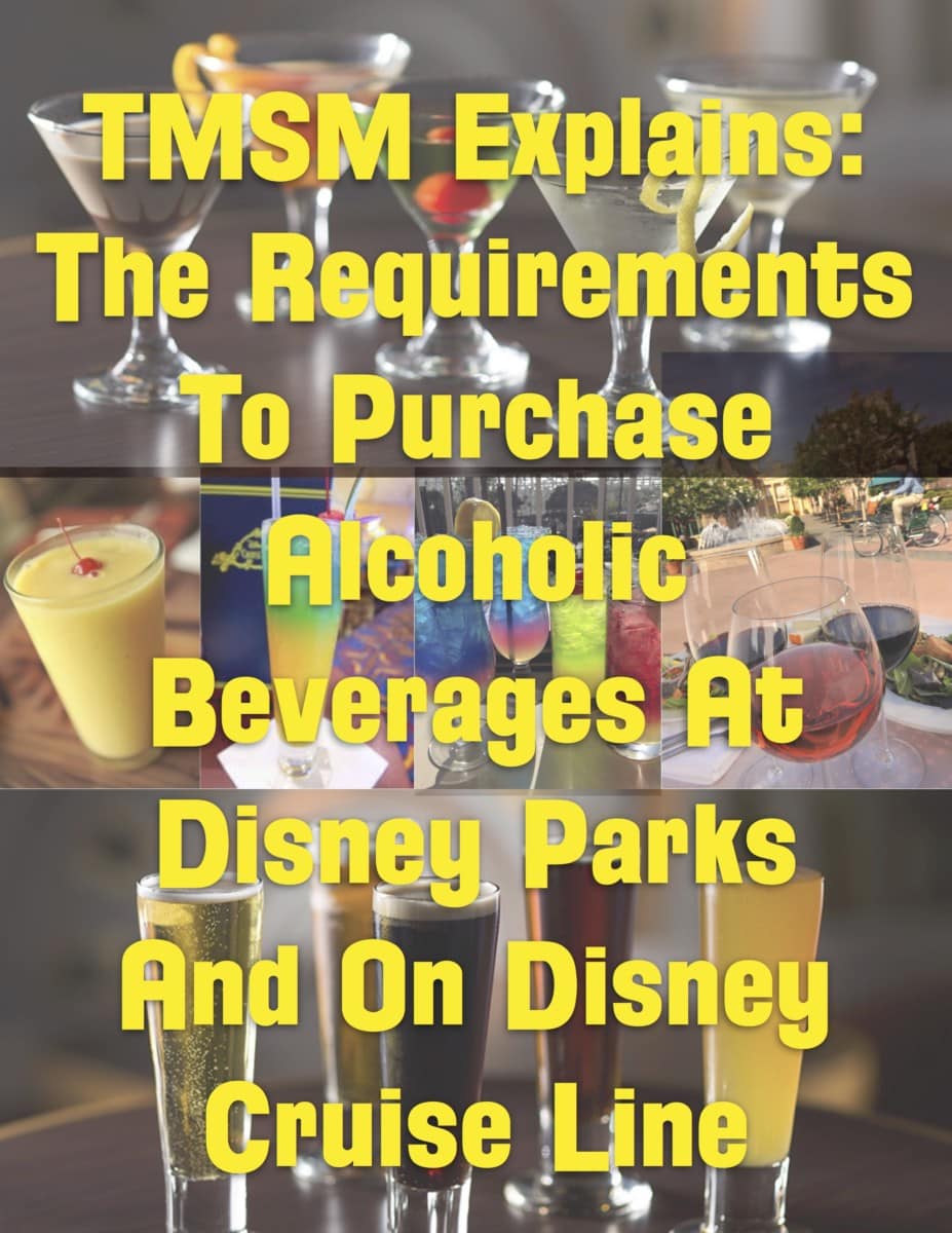 TMSM Explains The Requirements To Purchase Alcoholic Beverages At