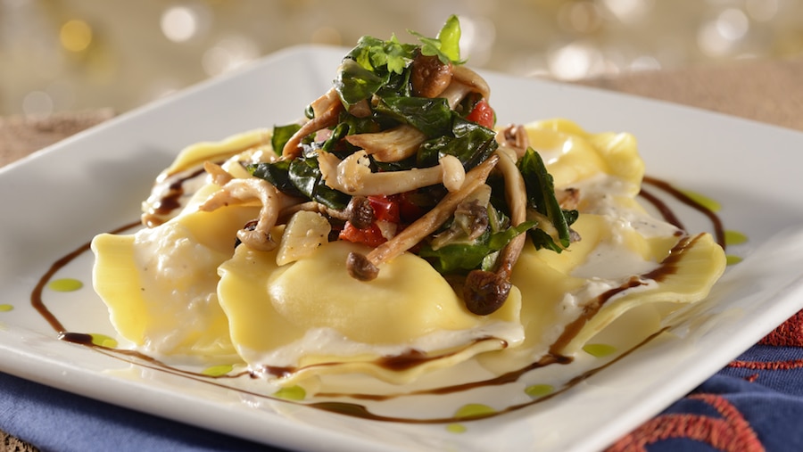 Fylt Pasta from Akershus Royal Banquet Hall at Epcot