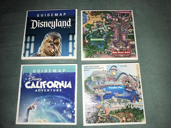 disney drink coasters
