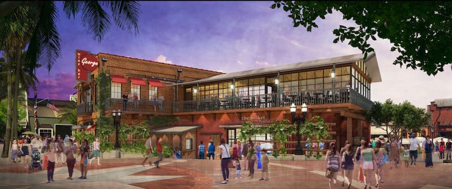| The Main Street Mouse Interior of Wine Bar George at Disney Springs