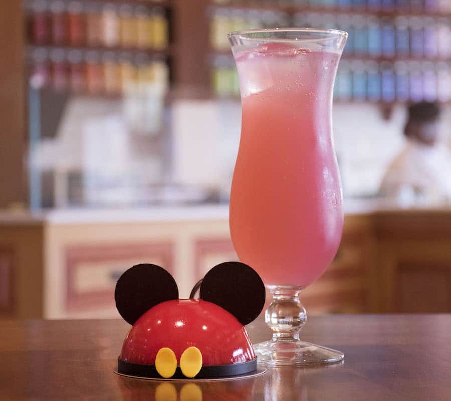 Sparkling Hibiscus Lemonade from Amorette’s Patisserie