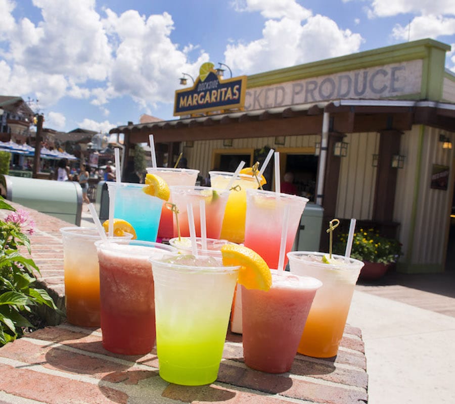 'Throwback' Drinks from Pleasure Island at Dockside Margaritas